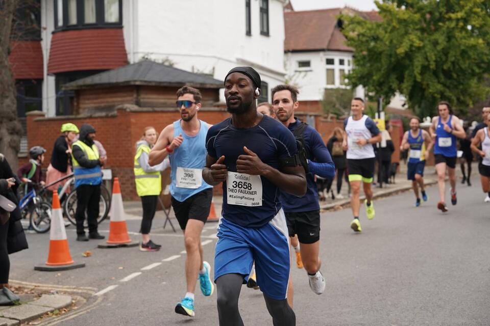 Ealing Half Marathon — race day