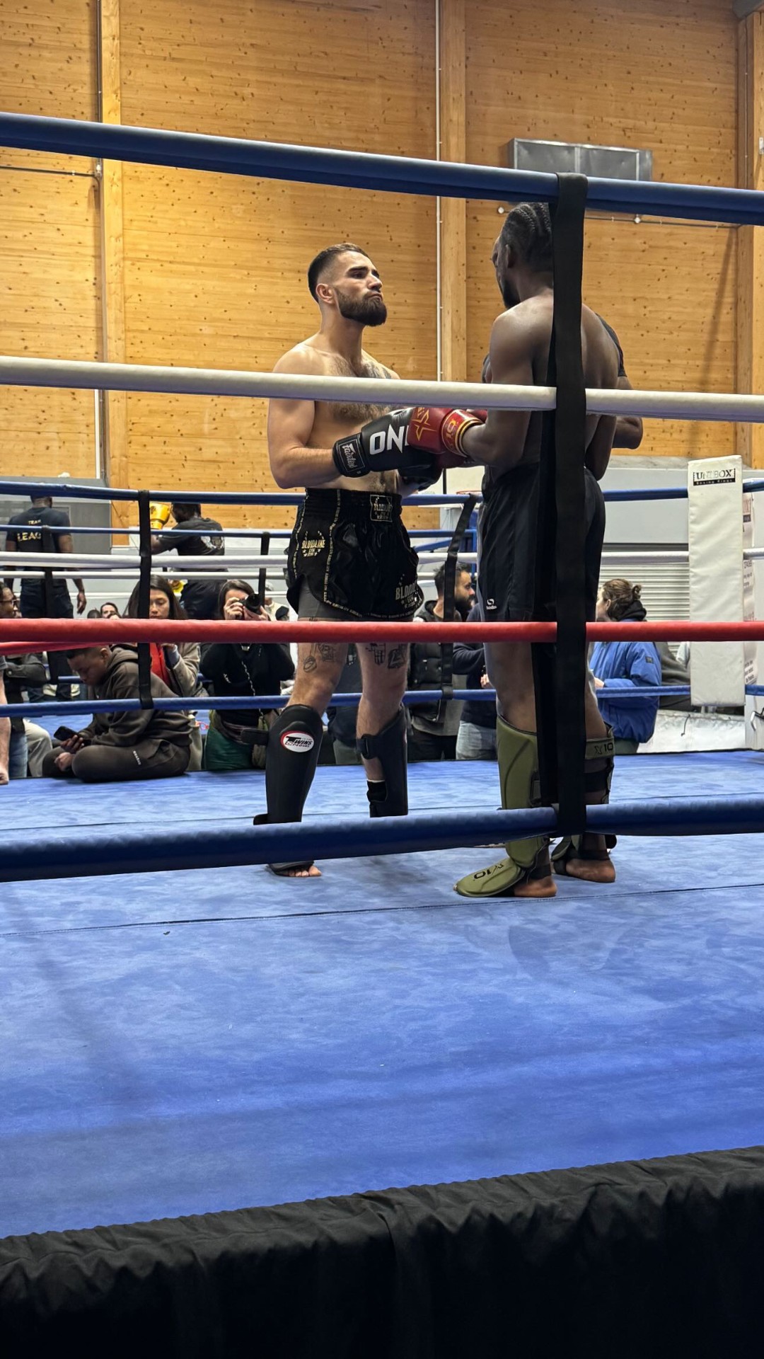 Muay Thai training — ring session
